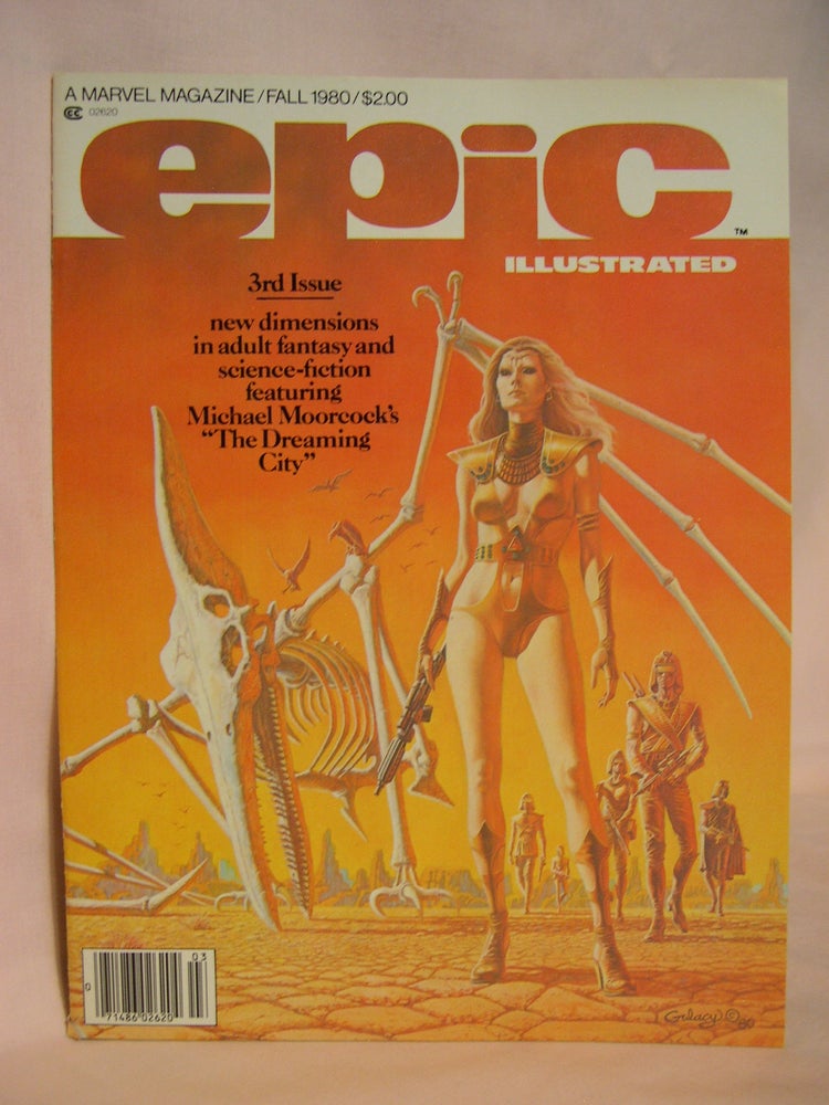 Item #47829 EPIC ILLUSTRATED; FALL 1980, VOL. 1, NO. 3. Stan Lee.