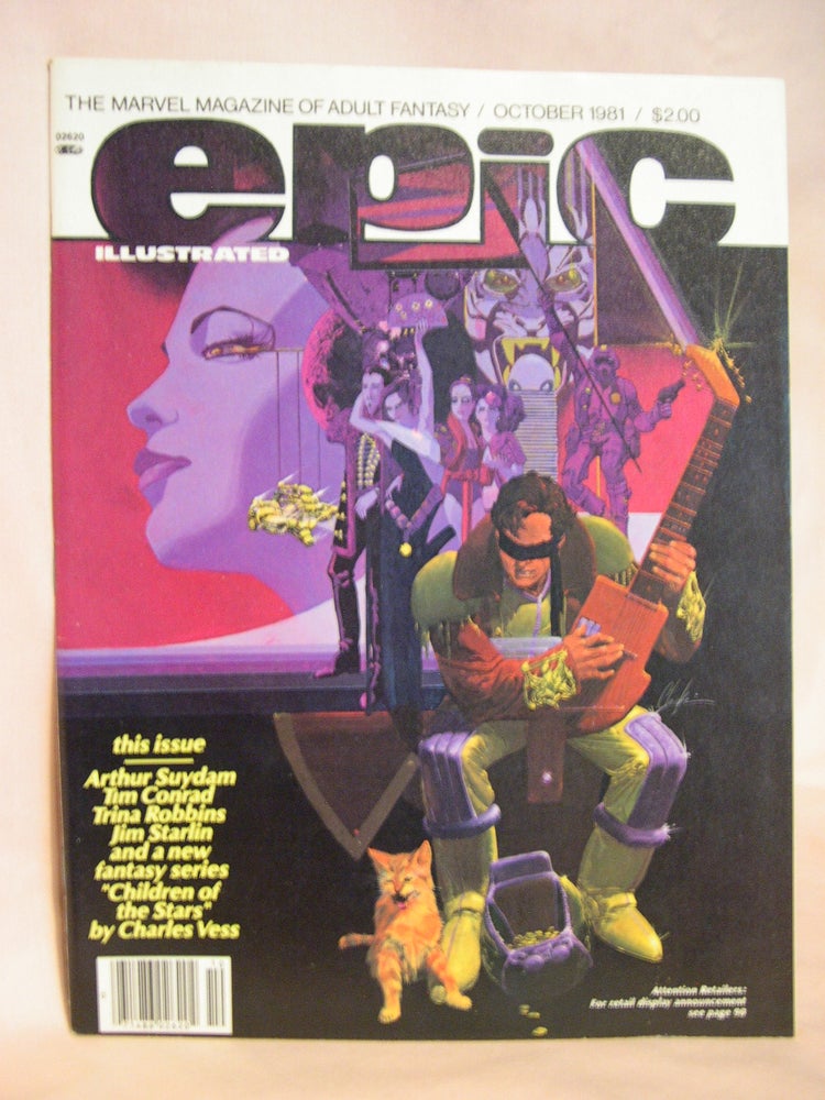 Item #47837 EPIC ILLUSTRATED; OCTOBER 1981, VOL. 1, NO.8. Stan Lee.
