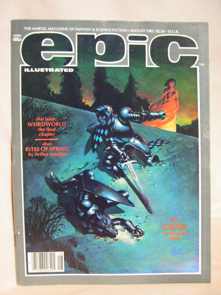 Item #47843 EPIC ILLUSTRATED; AUGUST 1982, VOL. 1, NO 13. Stan Lee.