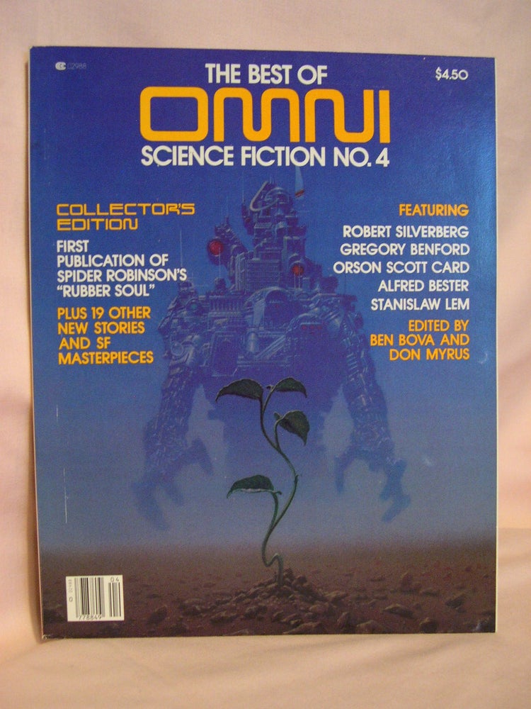 Item #47870 THE BEST OF OMNI SCIENCE FICTION NO. 4, 1982. Ben Bova, Don Myrus.
