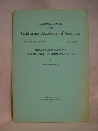 Item #48016 MIOCENE AND PLIOCENE MARINE DIATOMS FROM CALIFORNIA: OCCASIONAL PAPERS OF THE...