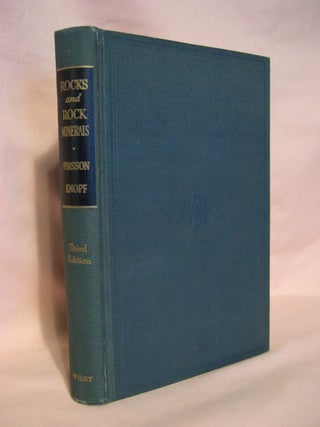 Item #48045 ROCKS AND ROCK MINERALS. Louis V. Pirsson, Adolph Knopf