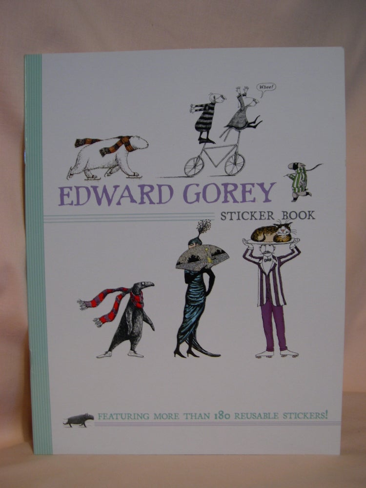 Item #48157 EDWARD GOREY STICKER BOOK. Edward Gorey.