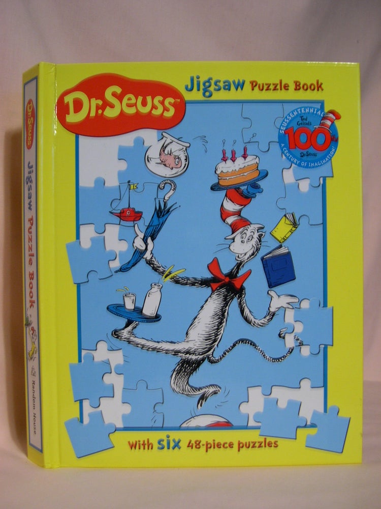 Item #48220 DR. SEUSS JIGSAW PUZZLE BOOK. Dr. Seuss, Ted Geisel.