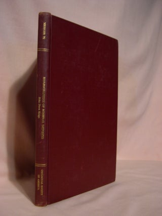 Item #48630 SELECTED BIBLIOGRAPHIES OF HYDROTHERMAL AND MAGMATIC MINERAL DEPOSITS; SOCIETY MEMOIR...
