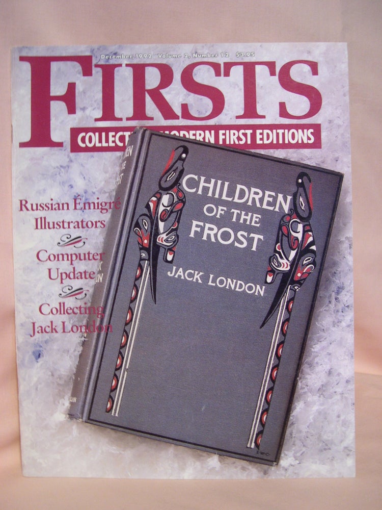 Item #48666 FIRSTS: COLLECTING MODERN FIRST EDITIONS; THE BOOK COLLECTOR'S MAGAZINE; OCTOBER, 1992 VOLUME 2, NUMBER 12. Kathryn Smiley.