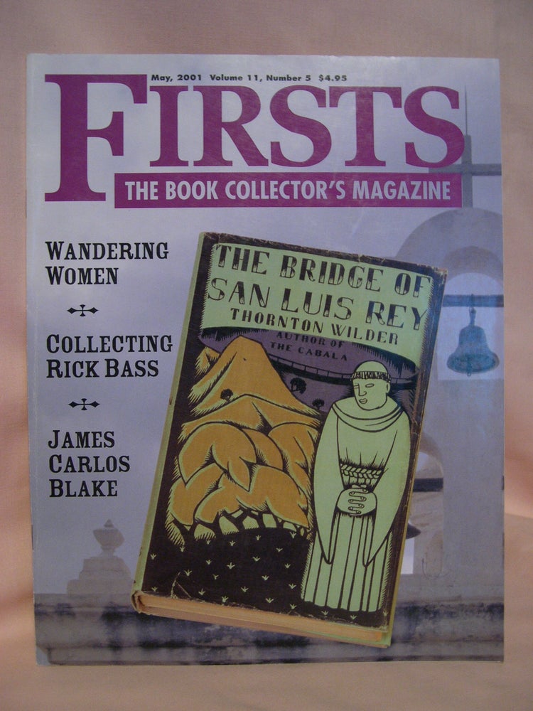 Item #48675 FIRSTS: COLLECTING MODERN FIRST EDITIONS; THE BOOK COLLECTOR'S MAGAZINE; OCTOBER, 2001 VOLUME 11, NUMBER 5. Kathryn Smiley.