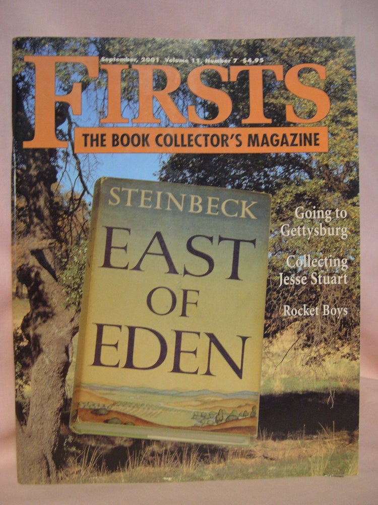 Item #48676 FIRSTS: COLLECTING MODERN FIRST EDITIONS; THE BOOK COLLECTOR'S MAGAZINE; OCTOBER, 2001 VOLUME 11, NUMBER 7. Kathryn Smiley.