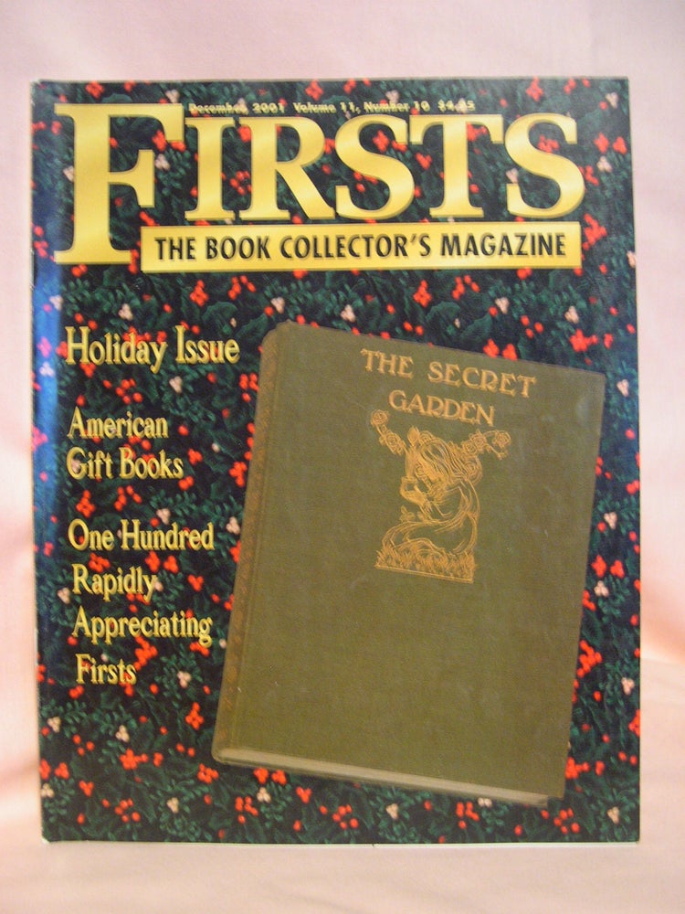 Item #48678 FIRSTS: COLLECTING MODERN FIRST EDITIONS; THE BOOK COLLECTOR'S MAGAZINE; OCTOBER, 2001 VOLUME 11, NUMBER 10. Kathryn Smiley.