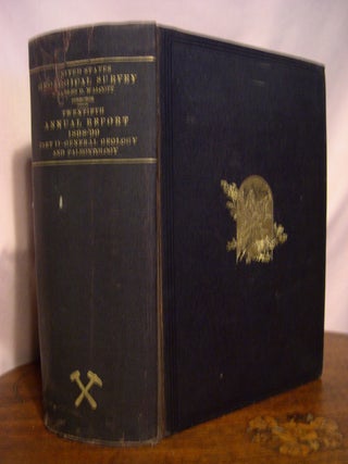 Item #49052 TWENTIETH ANNUAL REPORT OF THE UNITED STATES GEOLOGICAL SURVEY; PART II - GENERAL...