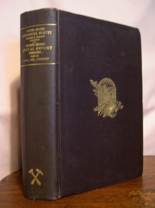 Item #49170 TWENTY-SECOND ANNUAL REPORT OF THE UNITED STATES GEOLOGICAL SURVEY TO THE SECRETARY...