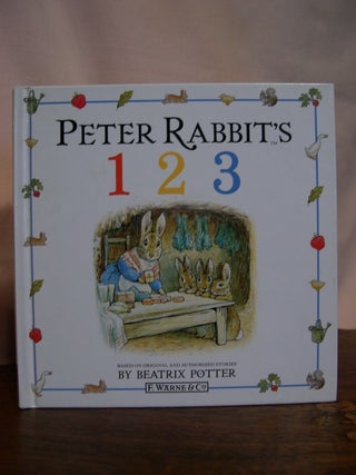 Item #49329 PETER RABBIT'S 1 2 3. Beatrix Potter
