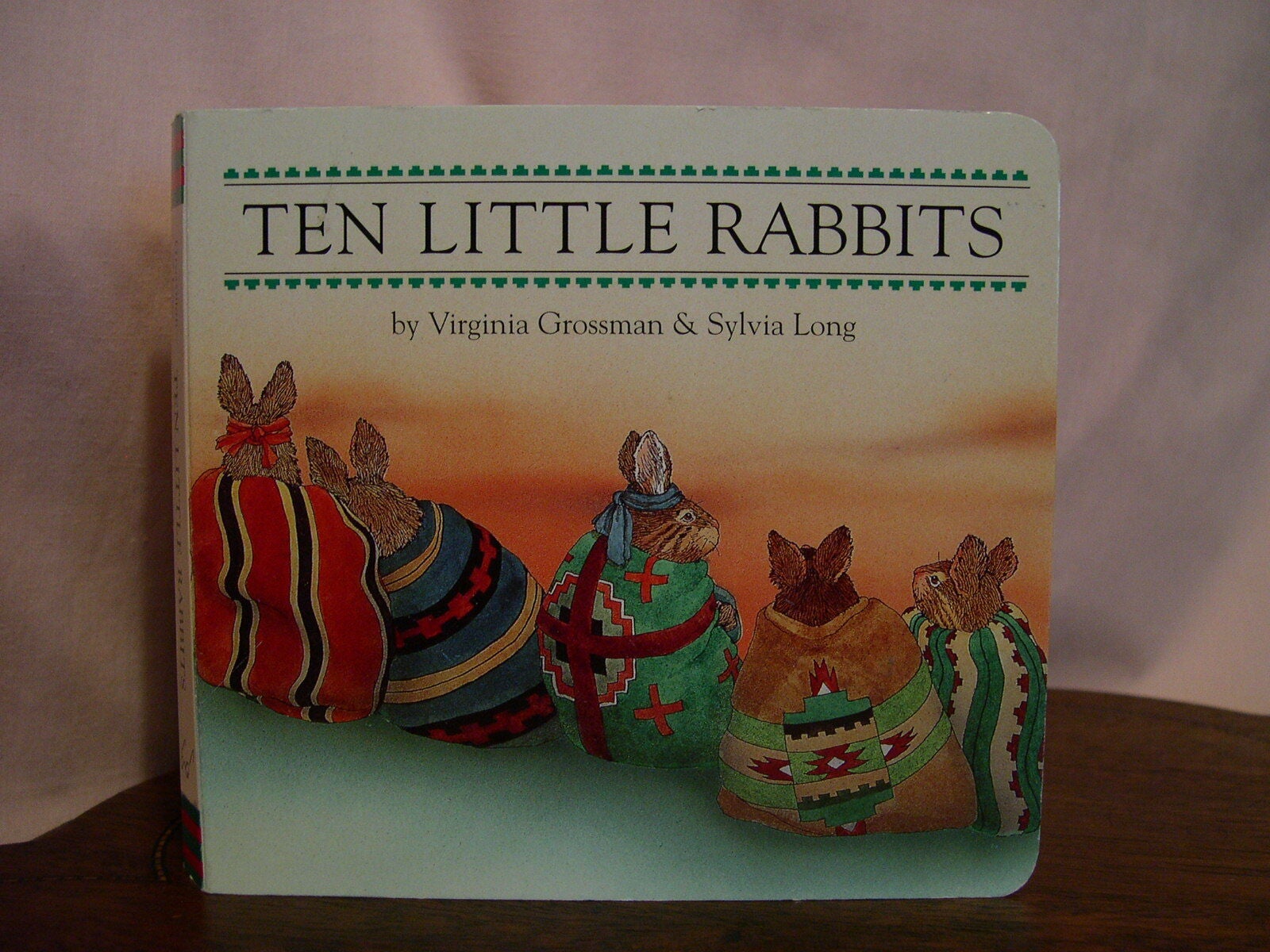 TEN LITTLE RABBITS | Virginia Grossman, Sylvia Long | Later printing