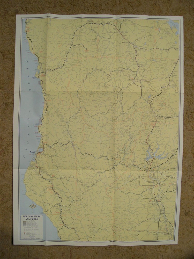 Item #49373 NORTHWESTERN CALIFORNIA, INCLUDING THE COUNTIES OF DEL NORTE, HUMBOLDT, TRINITY AND PARTS OF THE COUNTIES OF GLENN, MENDOCINO, SHASTA, SISKIYOU, TEHAMA AND PART OF SOUTHERN OREGON