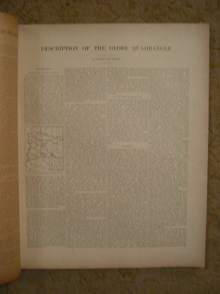 GEOLOGIC ATLAS OF THE UNITED STATES; GLOBE FOLIO, ARIZONA; FOLIO 111