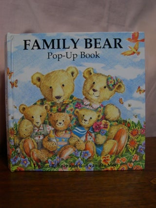 Item #49481 FAMILY BEAR POP-UP BOOK. Mara Van Der Meer