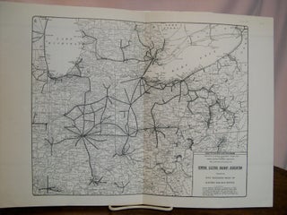 Item #50197 C.E.R.A. BULLETIN 32, COMPLETE MAP OF TRACTION LINES OF THE CENTRAL STATES