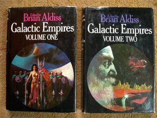 Item #50210 GALACTIC EMPIRES, VOLUME ONE, VOLUME TWO. Brian Aldiss