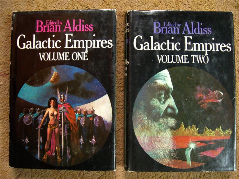 Item #50210 GALACTIC EMPIRES, VOLUME ONE, VOLUME TWO. Brian Aldiss.