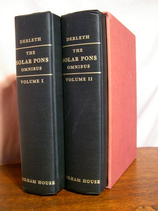 Item #50286 THE SOLAR PONS ONMIBUS; VOLUMES I & II. August. Basil Copper Derleth