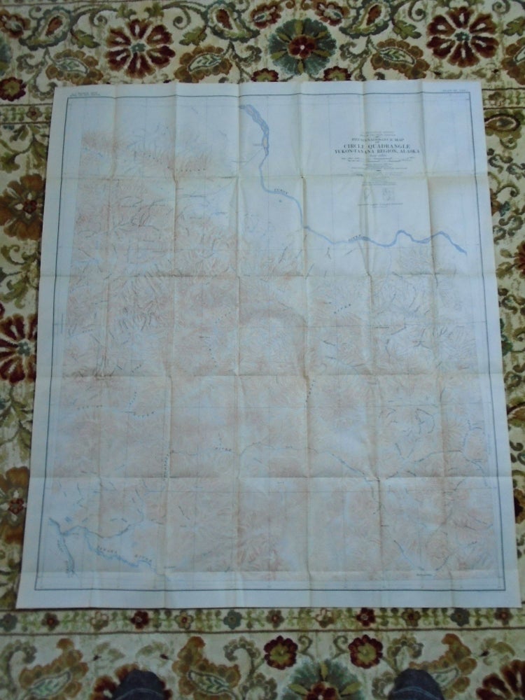 Item #52095 RECONNAISSANCE MAP OF CIRCLE QUADRANGLE, YUKON-TANAN REGION, ALASKA: GEOLOGICAL SURVEY BULLETIN 538, PLATE I